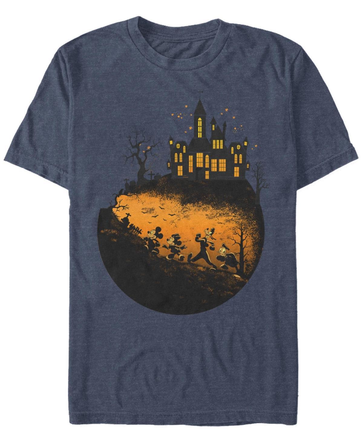 Fifth Sun Mens Mickeys Halloween Short Sleeve T-Shirt Product Image