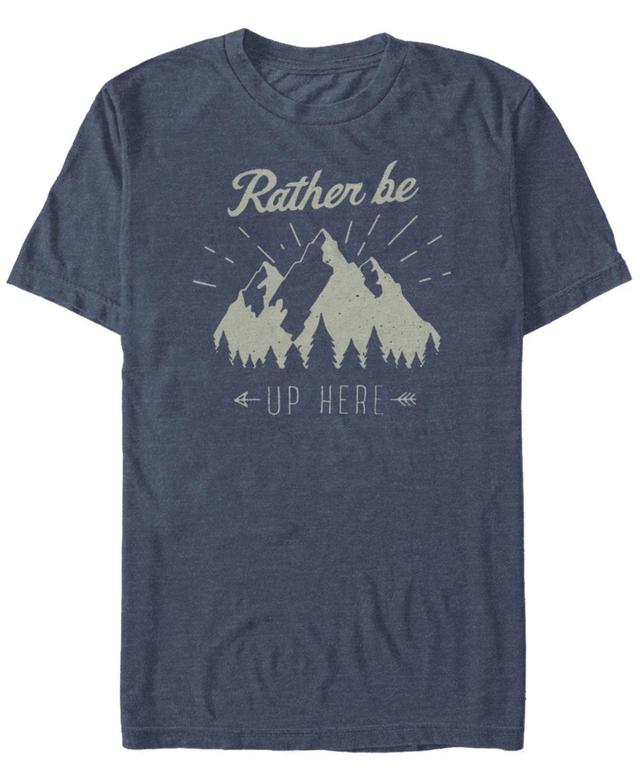 Fifth Sun Mens Rather Be Short Sleeve Crew T-shirt Product Image