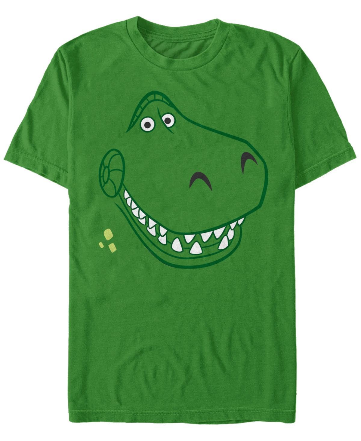 Disney Pixar Mens Toy Story Rex Big Face Costume Short Sleeve T-Shirt Product Image