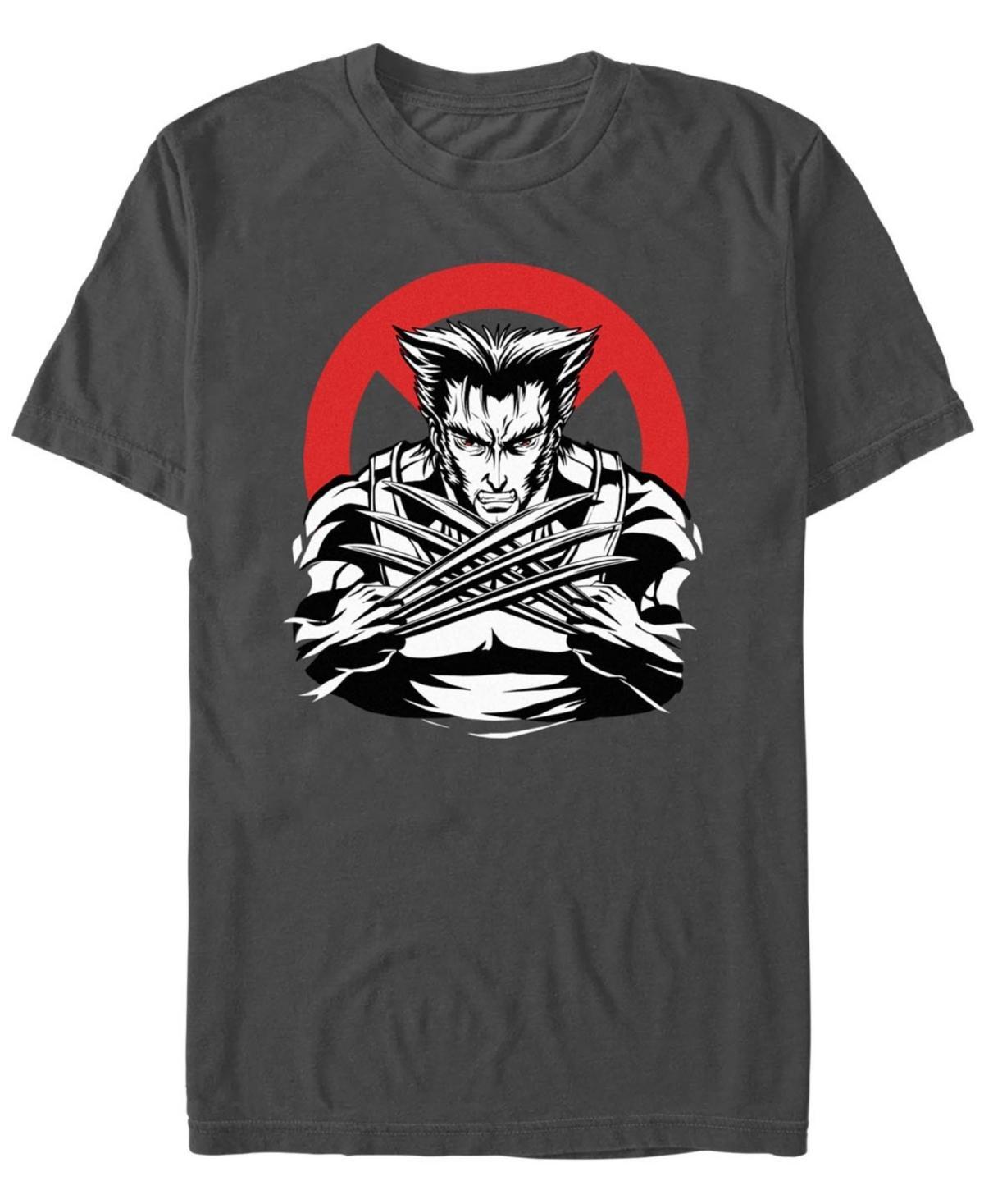 Fifth Sun Mens Marvel Xmen Wolverine Anime Short Sleeve T-Shirt Product Image