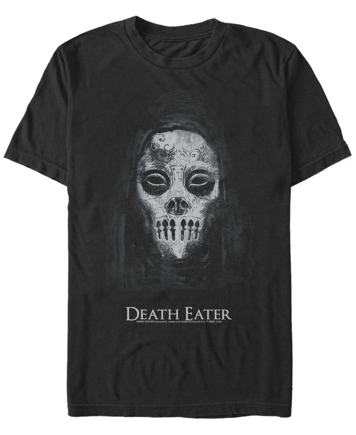 Fifth Sun Harry Potter Mens Death Eater Big Face Short Sleeve T-Shirt Product Image