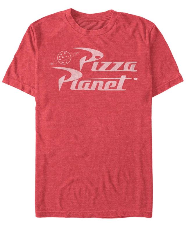 Fifth Sun Mens Disney Pixar Toy Story Pizza Planet Logo Short Sleeve T-shirt Product Image