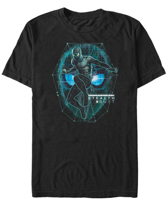 Marvel Mens Spider-Man Far From Home Stealth Suit, Short Sleeve T-shirt Product Image