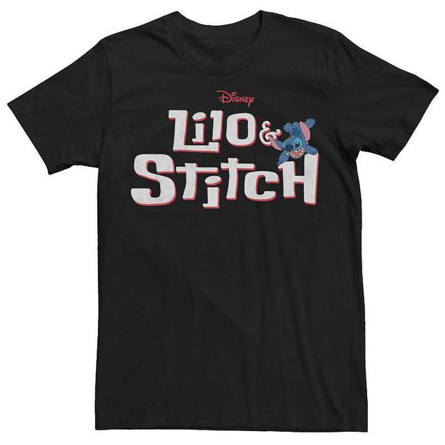 Disneys Lilo & Stitch Mens Classic Logo Stitch Tee Product Image