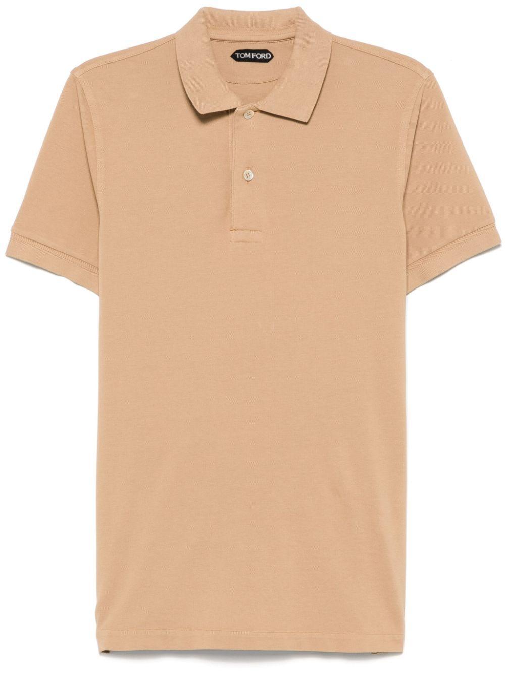 TOM FORD Polo Shirt In Brown Product Image