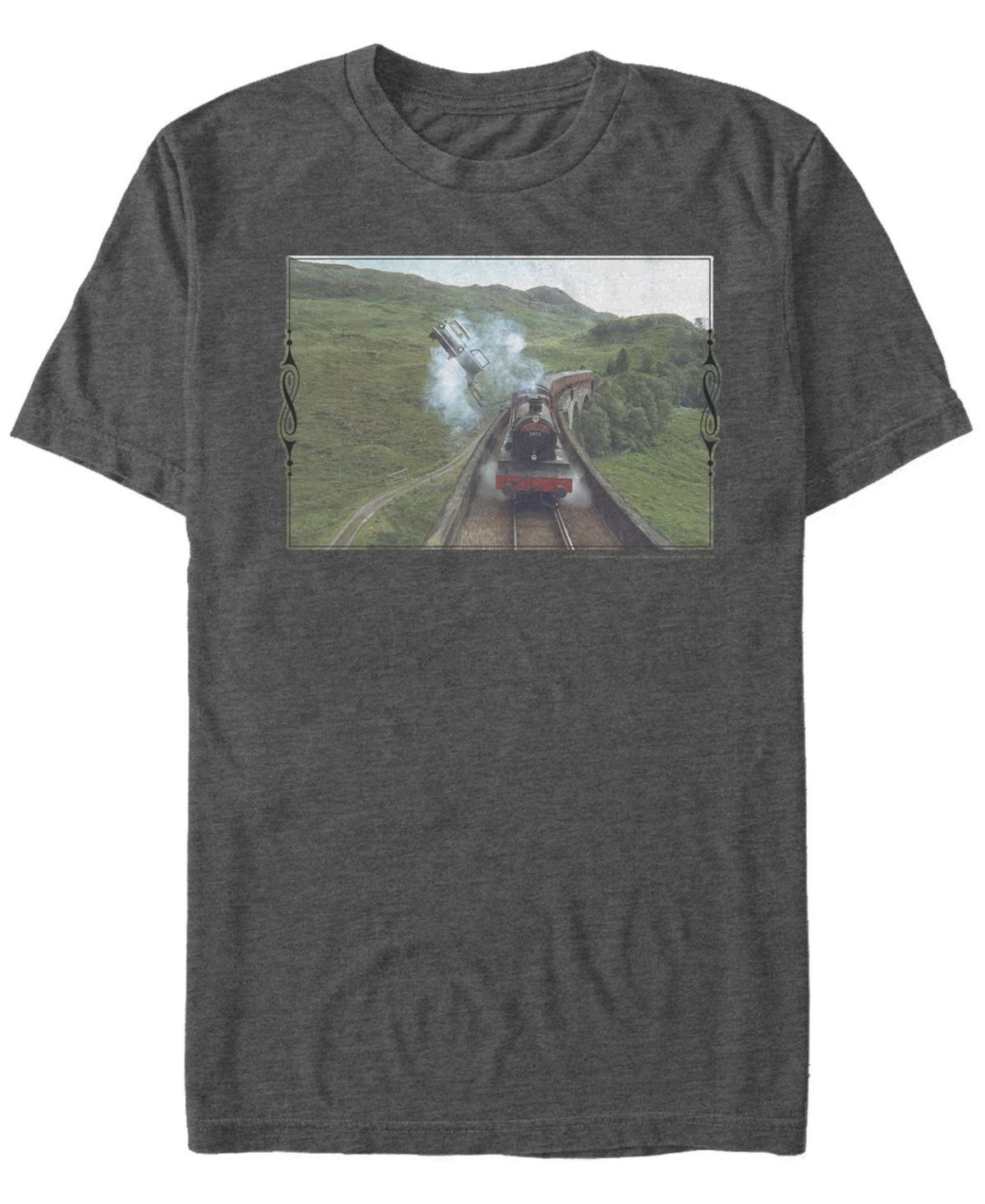 Fifth Sun Mens Catching The Train Short Sleeve Crew T-shirt Product Image