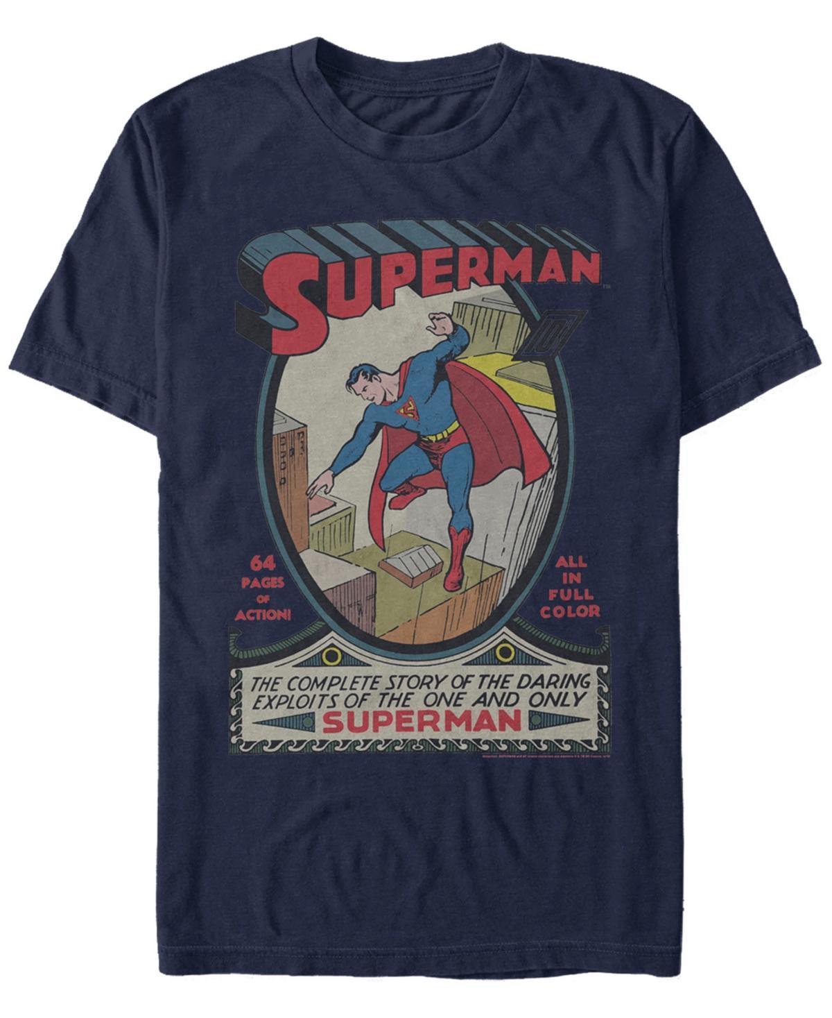 Fifth Sun Dc Mens Superman The Complete Story Comic Cover Short Sleeve T-Shirt Product Image