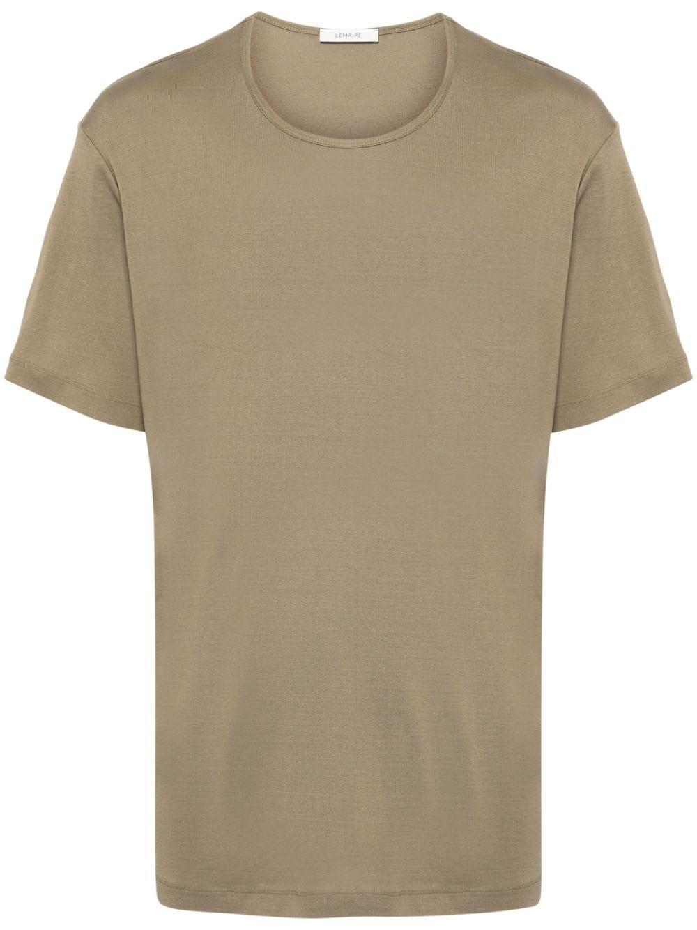 Short Sleeved T-shirt In Green Product Image