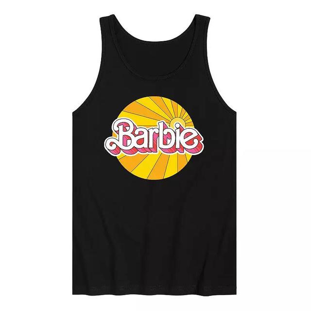 Mens Barbie Sunburst Logo Tank Top Product Image