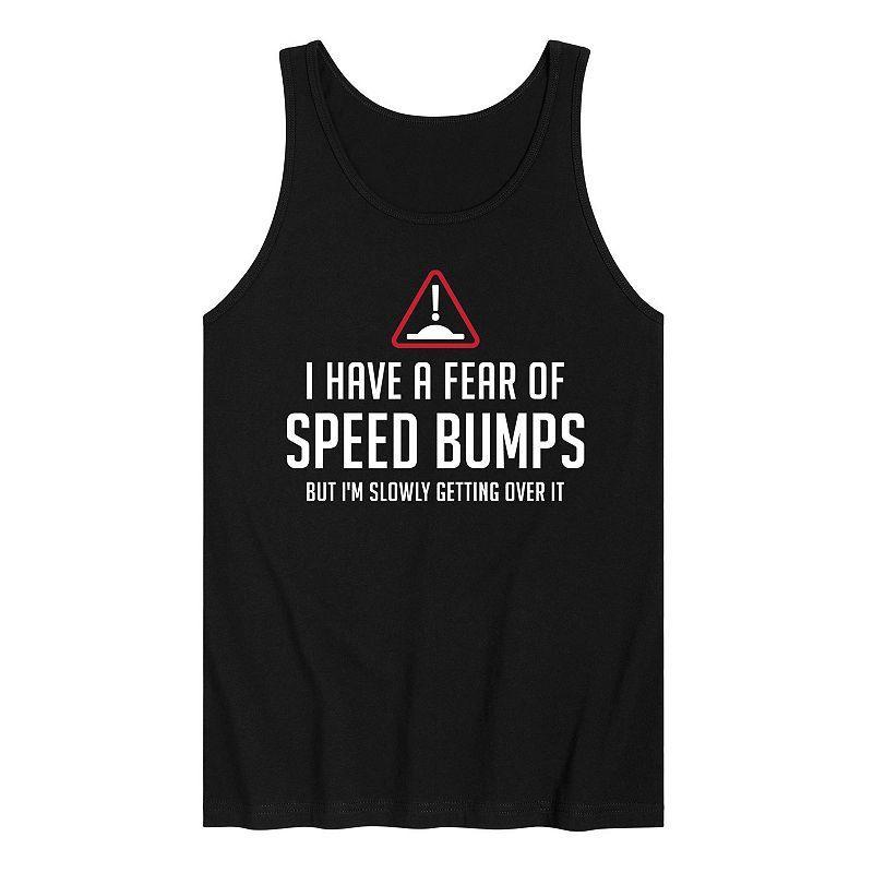 Mens Fear Of Speed Bumps Tank Top Product Image