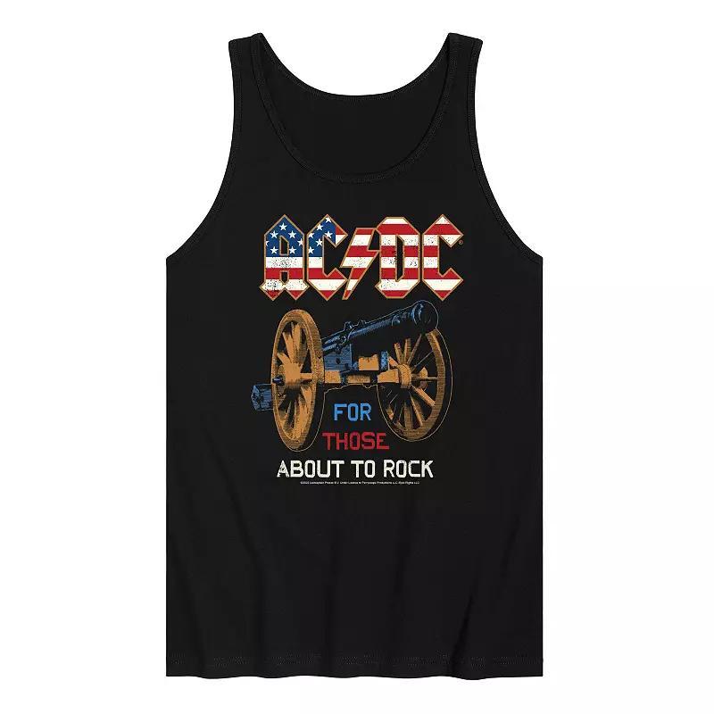 Mens AC/DC Lotta Naughty Christmas Tank Product Image