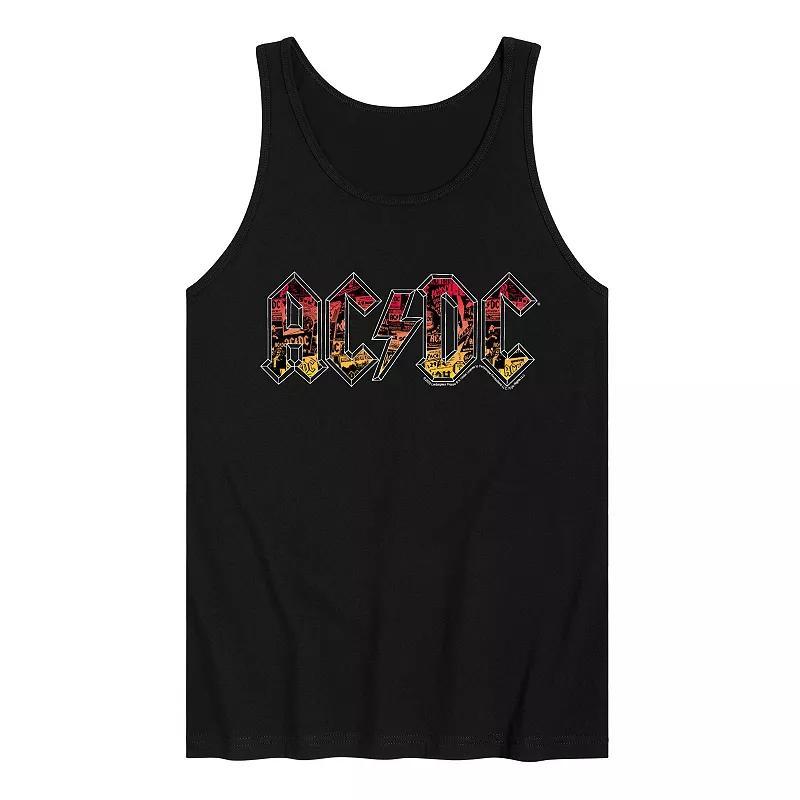 Mens ACDC Logo Tank Top Product Image