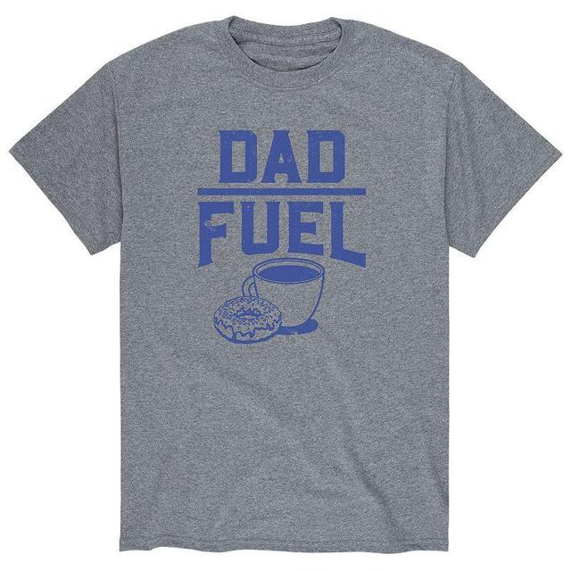 Mens Dad Fuel Tee Grey Product Image