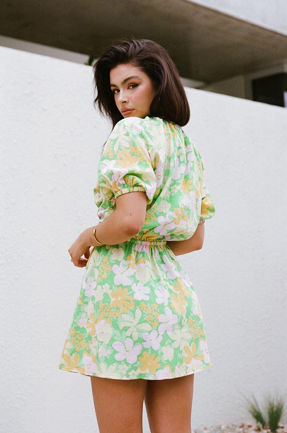 Milo Dress - Juniper Green Product Image