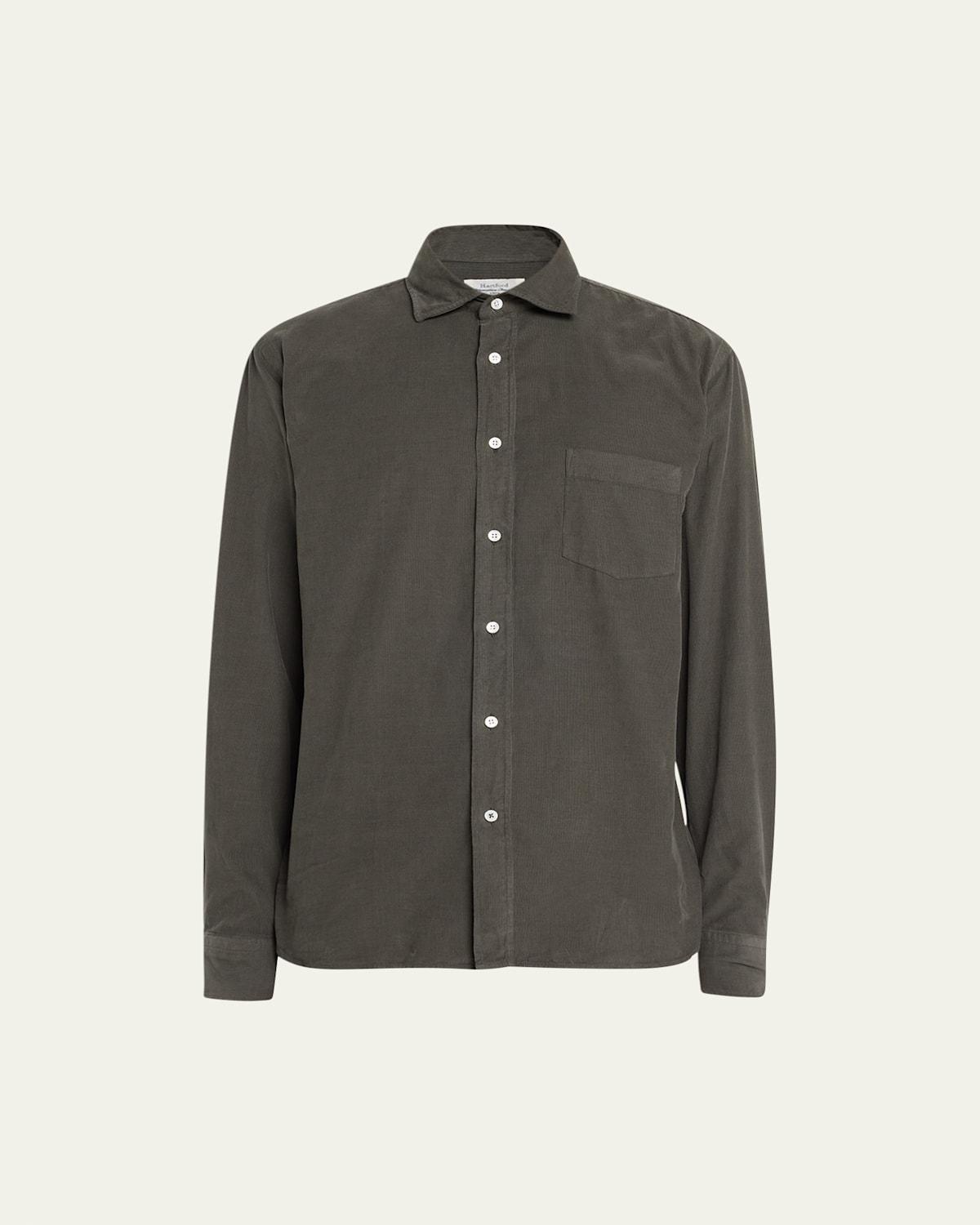 Mens Paul Fine-Wale Corduroy Button-Down Shirt product image