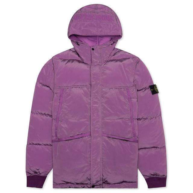 Real Down Jacket 44508 - Purple Male Product Image