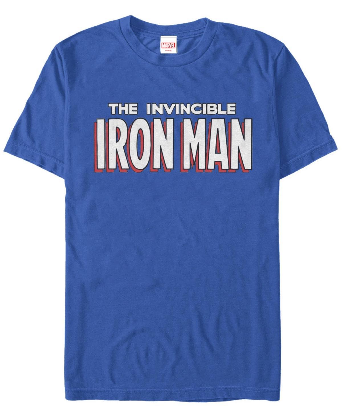 Mens Marvel Invincible Iron Man Short Sleeve Graphic Tee Product Image