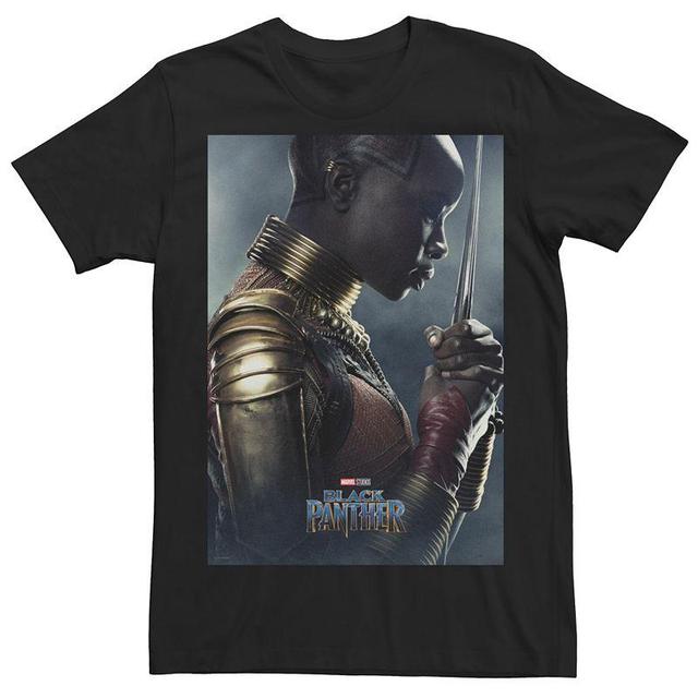 Mens Marvel Panther Okoye Poster Graphic Tee Product Image