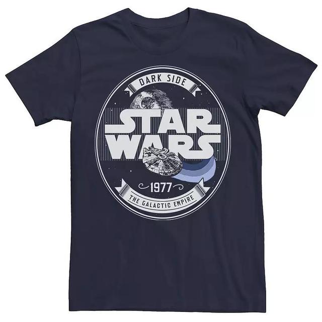 Mens Star Wars Star Propaganda Graphic Tee Blue Product Image