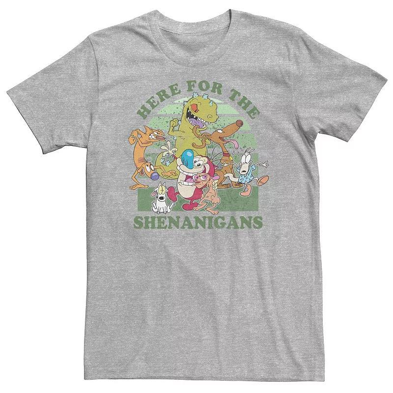 Big & Tall Here For The Shenanigans Multiple Nickelodeon Character Collab Tee, Mens Product Image