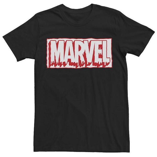 Mens Marvel Spooky Drip Logo Tee Product Image