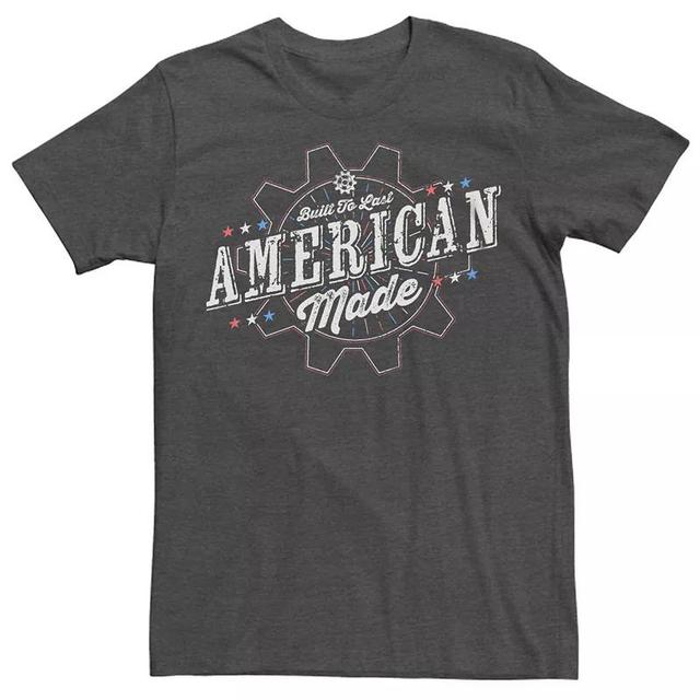 Mens American Made Graphic Tee Grey Heather Product Image