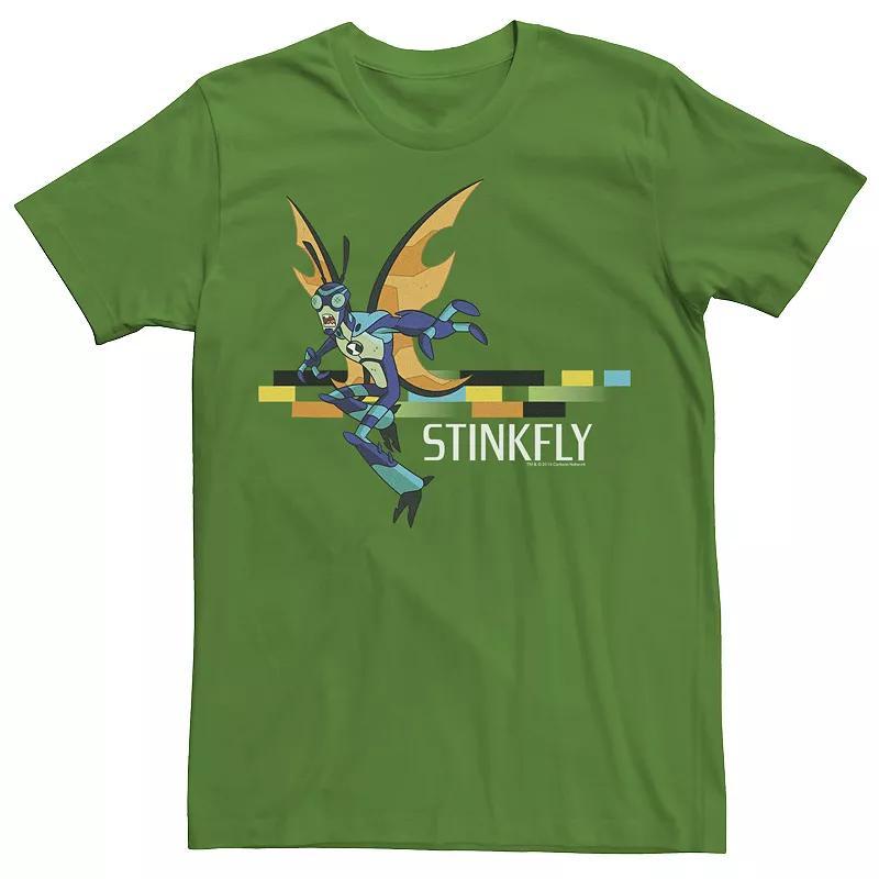 Mens Ben 10 Stinkfly Portrait Graphic Tee Green Product Image