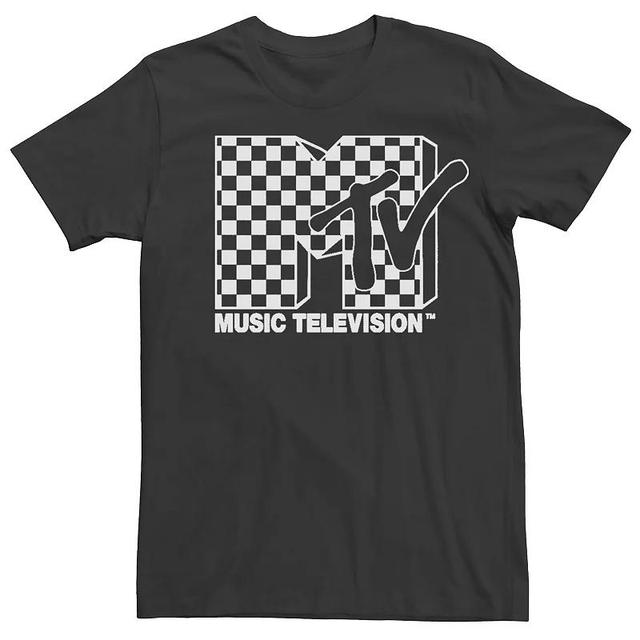 Mens MTV Checkered Logo Tee Product Image