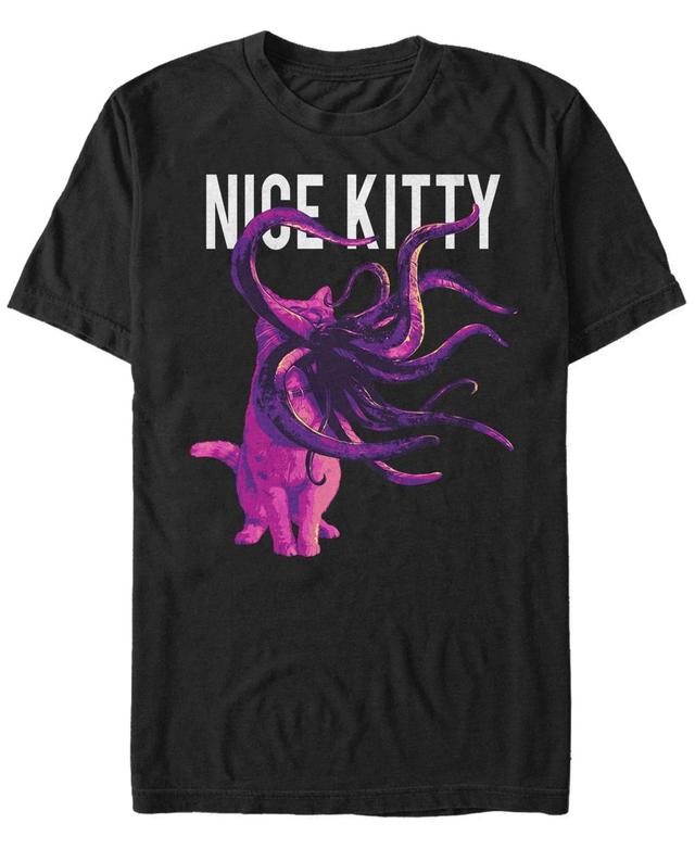 Marvel Mens Captain Marvel Goose the Nice Kitty, Short Sleeve T-shirt Product Image