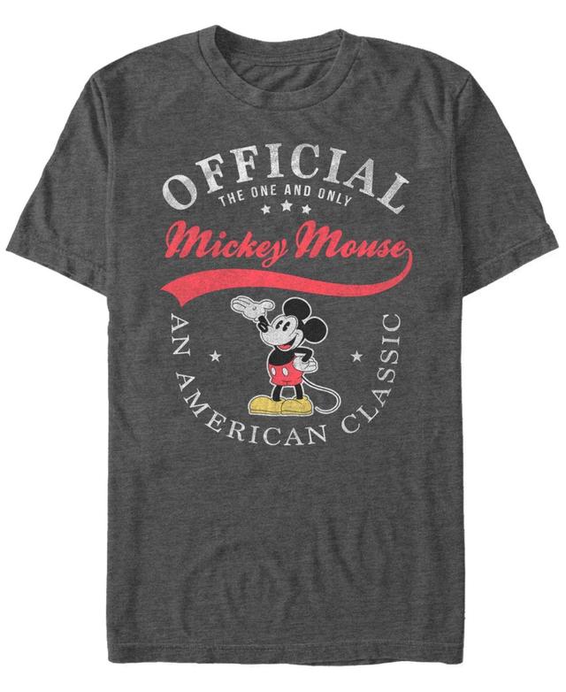 Mens Disney Mickey Mouse American Classic Poster Tee Product Image