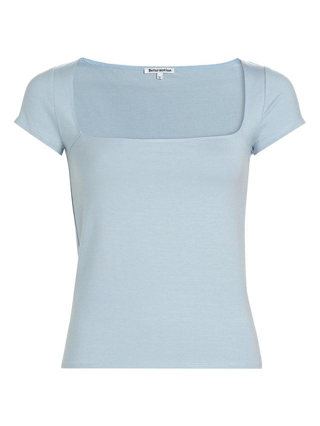 Womens Bardot Knit Top Product Image