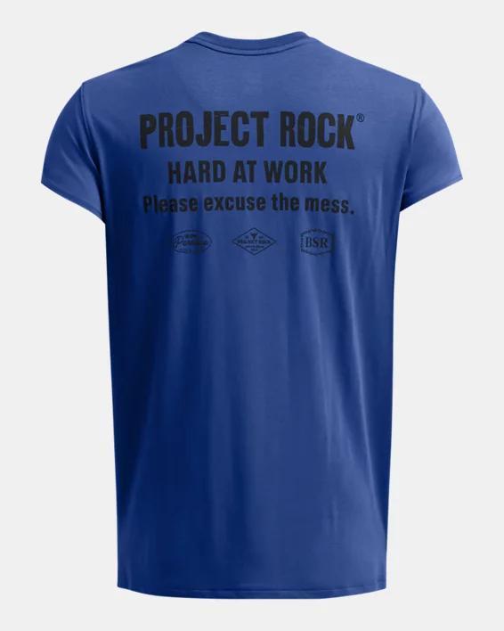 Men's Project Rock Hard At Work Cap Sleeve Product Image