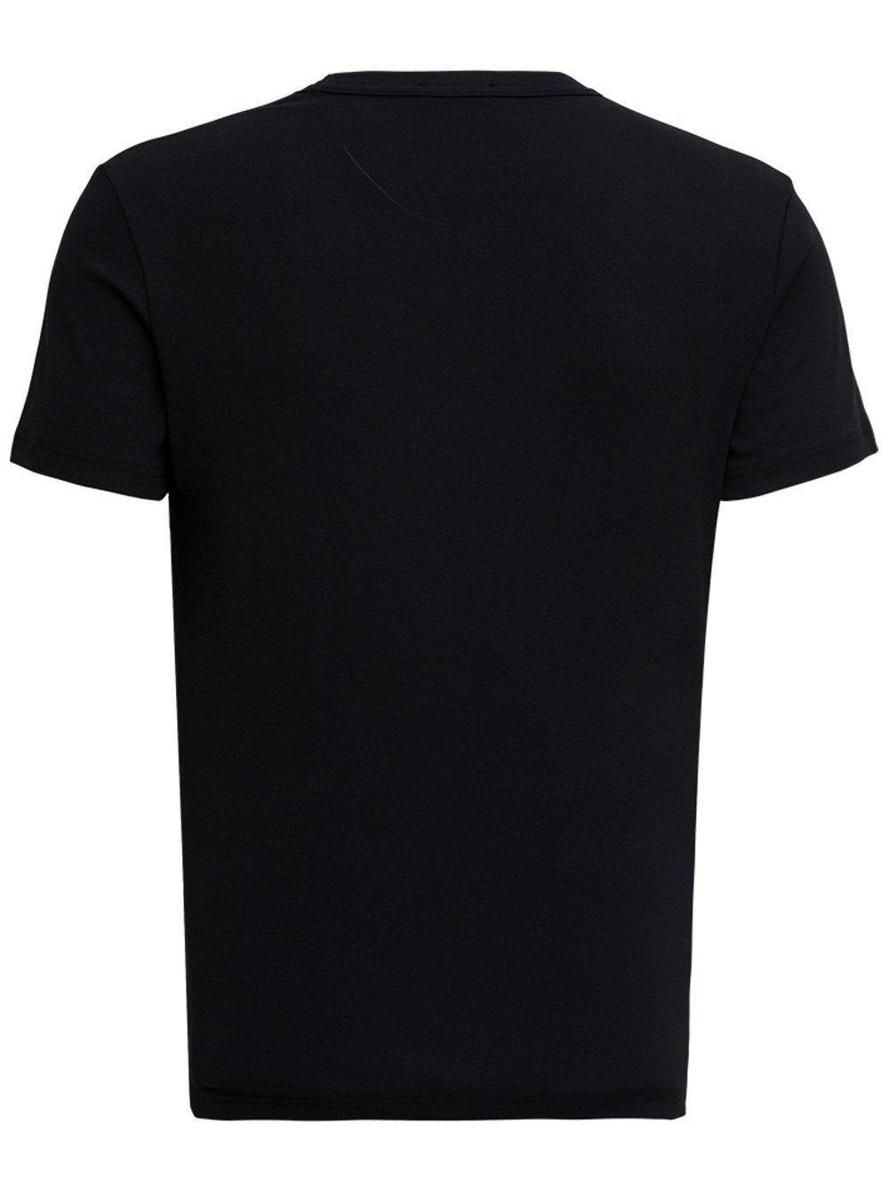 TOM FORD Black V Neck T-shirt Product Image