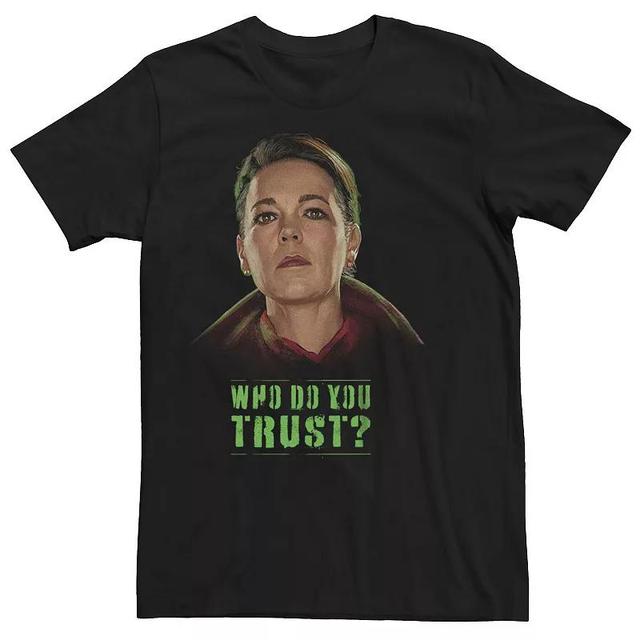 Big & Tall Marvel Secret Invasion Agent Sonya Who Do You Trust? Graphic Tee, Mens Product Image