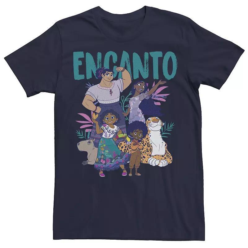 Mens Disney Encanto Group Portrait Logo Tee Natural Product Image