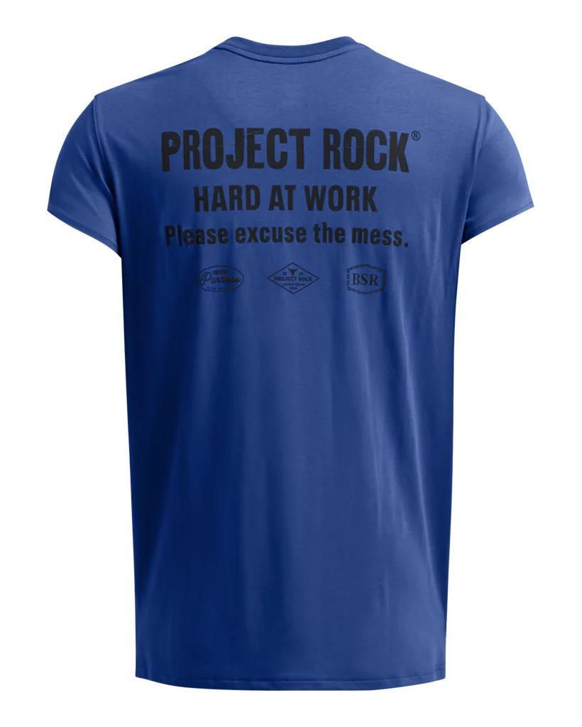 Men's Project Rock Hard At Work Cap Sleeve Product Image