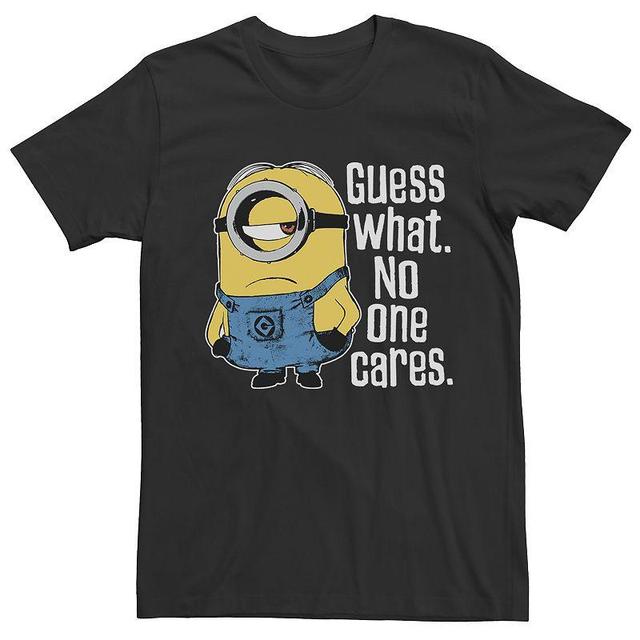 Mens Despicable Me Guess What No One Cares Tee Product Image