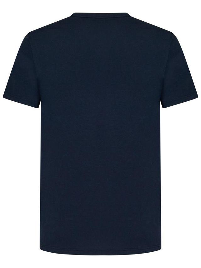 TOM FORD Logo-tag Jersey T-shirt In Green Product Image