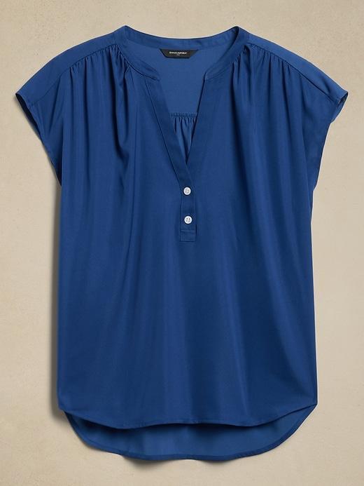 Button Dolman Blouse Product Image