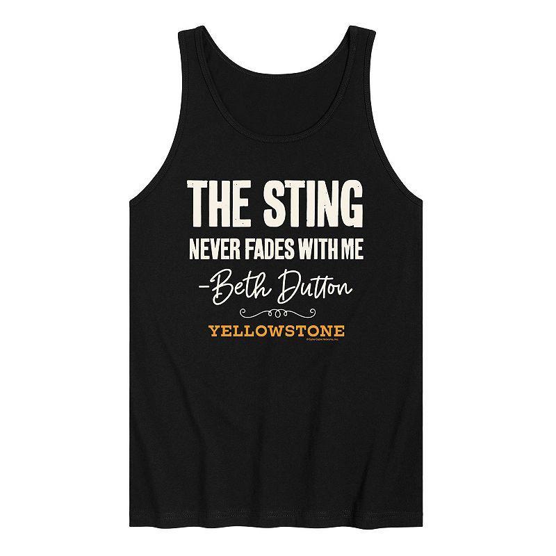 Mens Yellowstone Sting Never Fades Tank Top Product Image