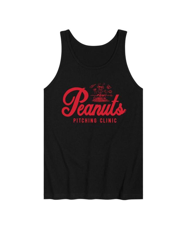 Mens Peanuts Pitching Clinic Tank Product Image