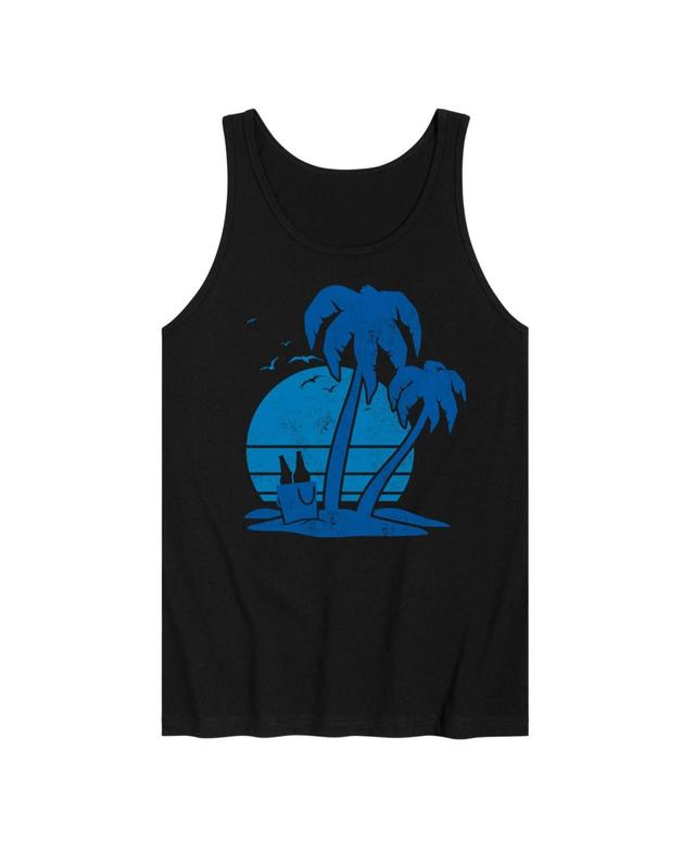 Hybrid Apparel Beach and Beer Mens Jersey Tank Product Image