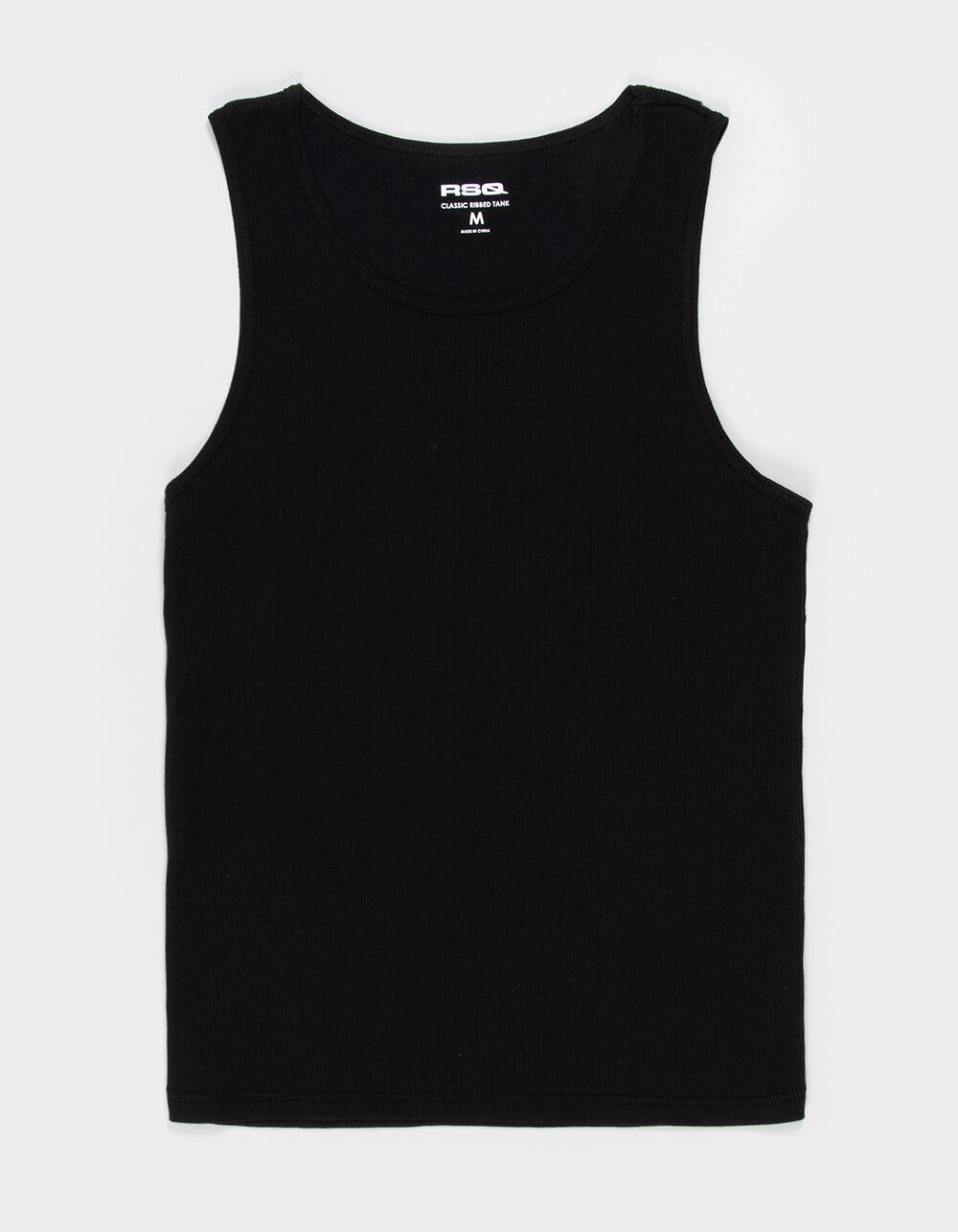 RSQ Mens Classic Ribbed Tank  Product Image