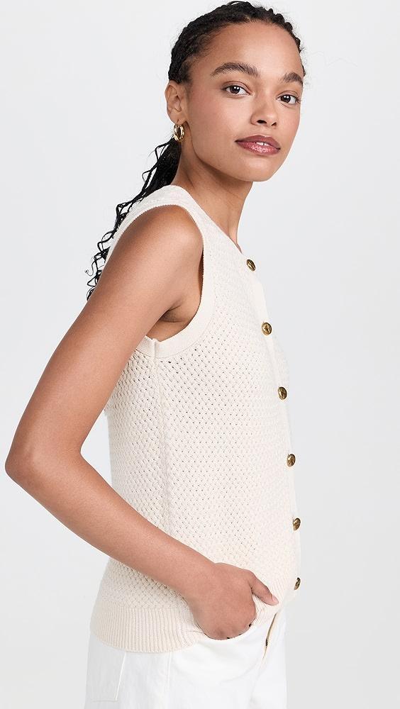 rag & bone Jax Sleeveless Cardigan | Shopbop Product Image