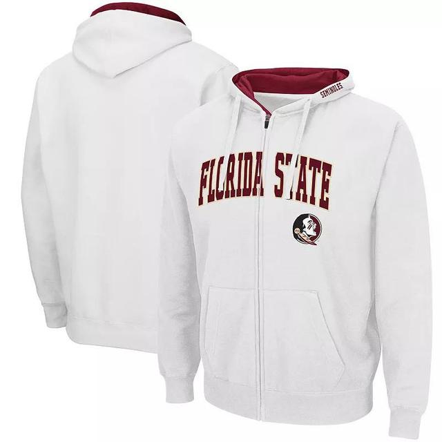 Mens Colosseum Florida State Seminoles Arch & Logo 3.0 Pullover Hoodie Product Image