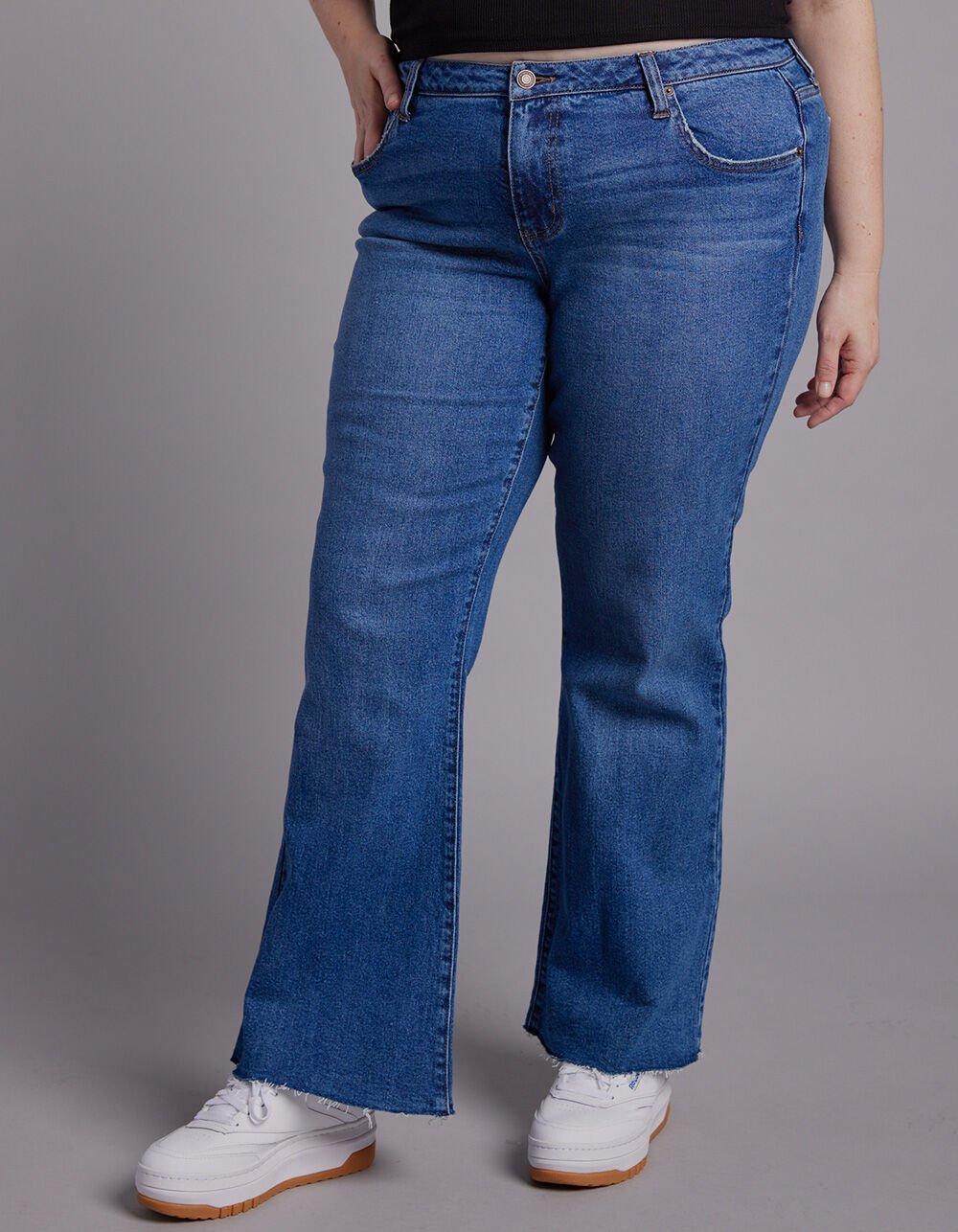 RSQ Womens Low Rise Flare Jeans Product Image