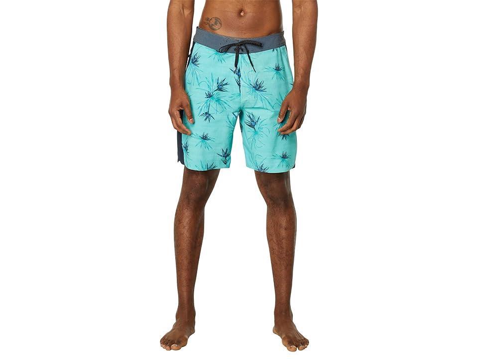 Rip Curl Mirage 3/2/1 Ultimate 19 Boardshorts Grey/Aqua) Men's Swimwear Product Image