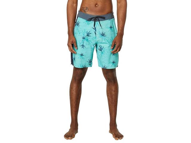 Rip Curl Mirage 3/2/1 Ultimate 19 Boardshorts Grey/Aqua) Men's Swimwear Product Image