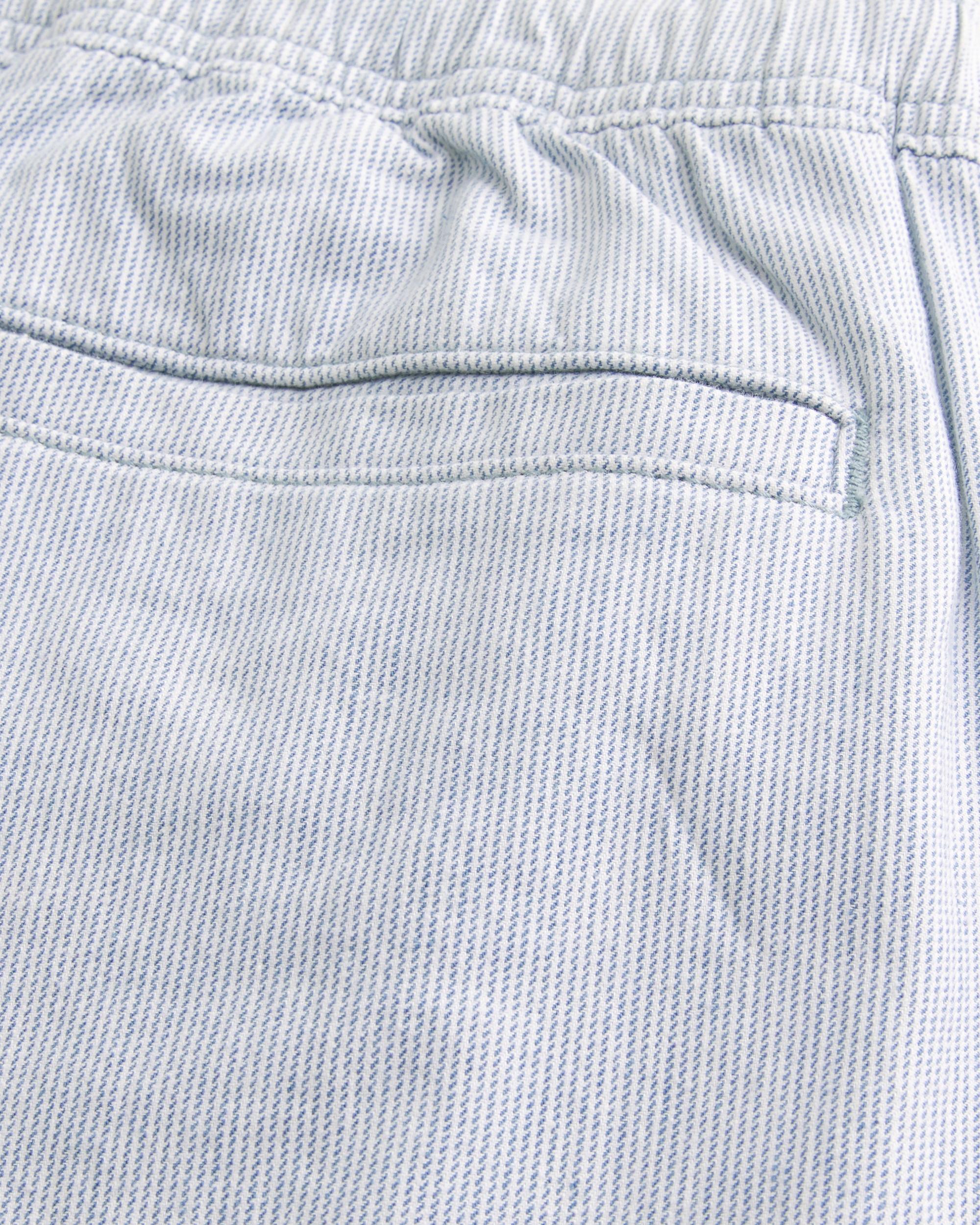 Loose Linen-Blend Pull-On Pants Product Image