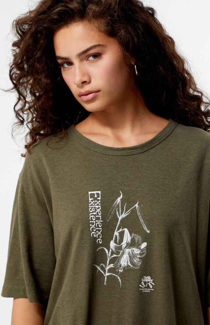 Thrills Women's Lilium Hemp Box Oversized T-Shirt Product Image